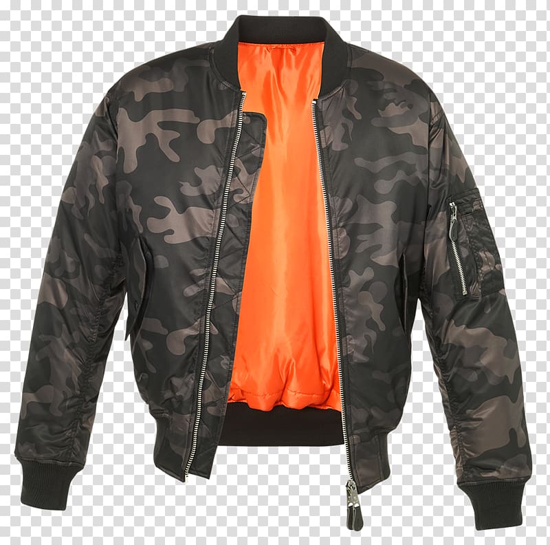 MA-1 bomber jacket Flight jacket M-1965 field jacket Military, jacket transparent background PNG clipart