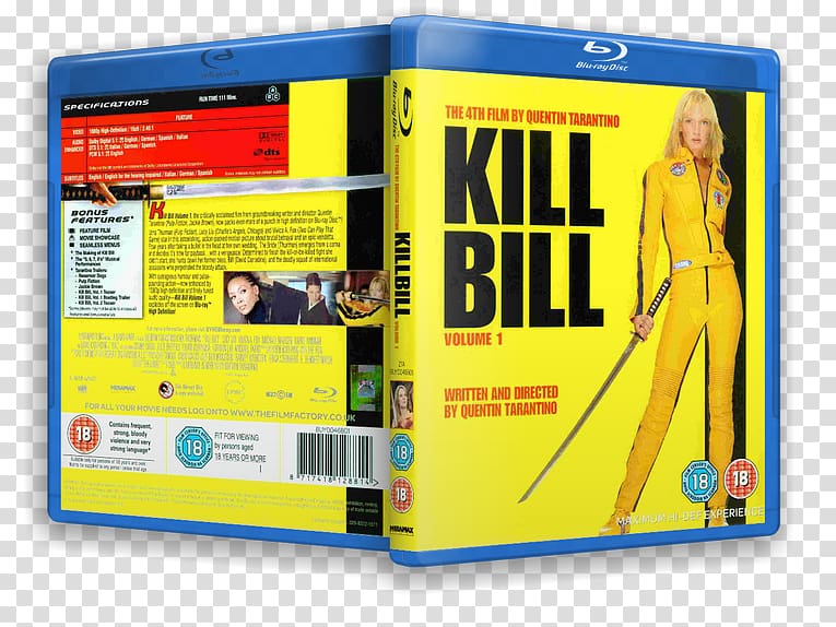 Blu-ray disc The Bride Crazy 88 member #2 Kill Bill Film, Kill bill transparent background PNG clipart