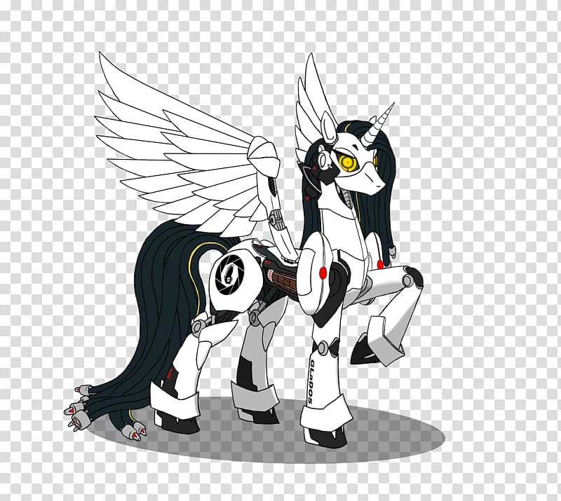 Portal 2 GLaDOS Pony Chell, hal 9000 transparent background PNG clipart
