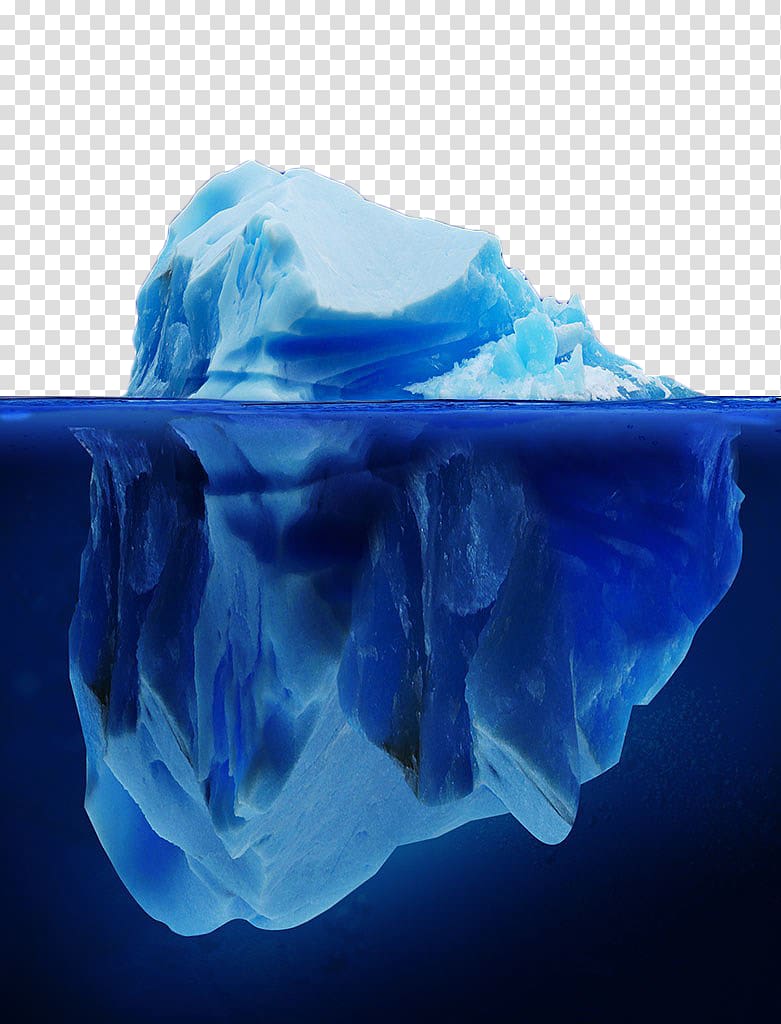 ice berg illustration, Iceberg Sea, Blue iceberg transparent background PNG clipart