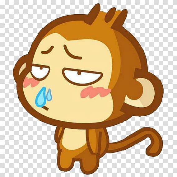 Rhinorrhea Caccola Common cold Nose Sneeze, Cartoon monkey runny nose transparent background PNG clipart