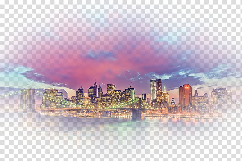 Brooklyn Bridge Manhattan Bridge Desktop Cityscape, others transparent background PNG clipart