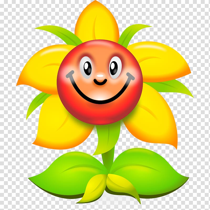Flower Drawing Cartoon , Sunflower Cartoon transparent background PNG clipart