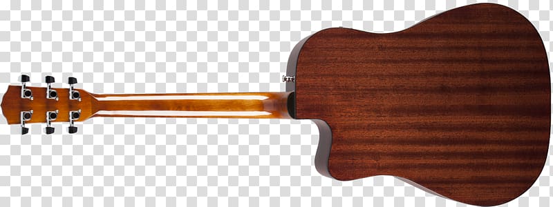 Fender CD-140SCE Acoustic-Electric Guitar Cutaway Dreadnought Acoustic guitar, mahogany transparent background PNG clipart
