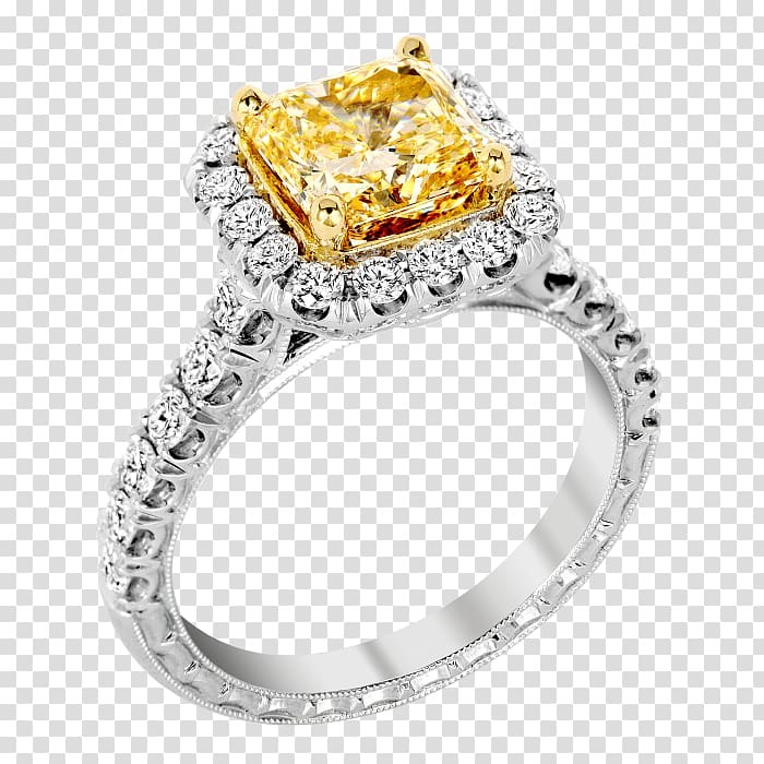 Body Jewellery Wedding ring Amber, creative wedding rings transparent background PNG clipart