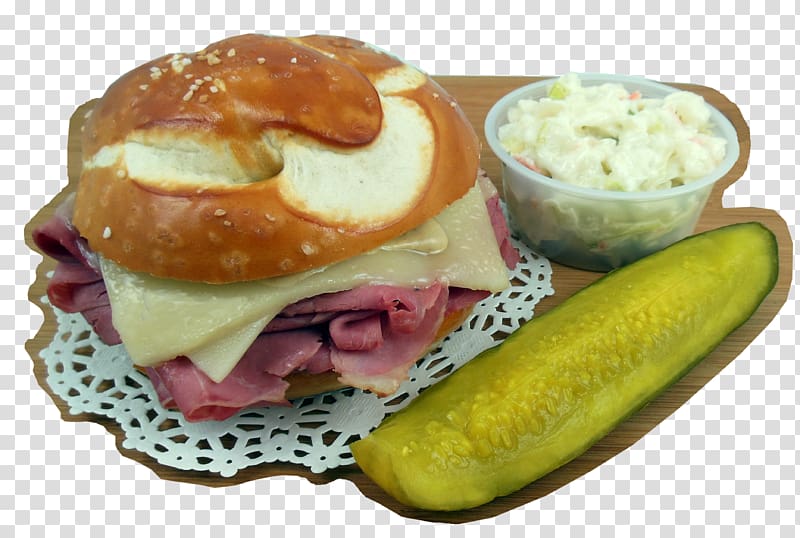 Breakfast sandwich Cheeseburger Slider Buffalo burger Ham and cheese sandwich, Corned Beef transparent background PNG clipart