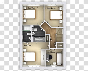 Bedroom Floor plan House Storey, house transparent background PNG clipart thumbnail