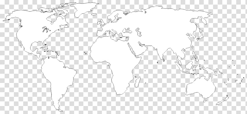 Sketch World Product design Drawing, world map transparent background PNG clipart