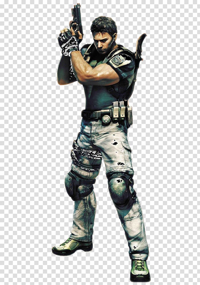 Resident Evil 5 Chris Redfield Jill Valentine Claire Redfield Resident Evil 4, chris jill transparent background PNG clipart