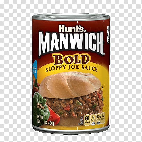 Sloppy joe Manwich Hunt's Sauce Food, meat transparent background PNG clipart