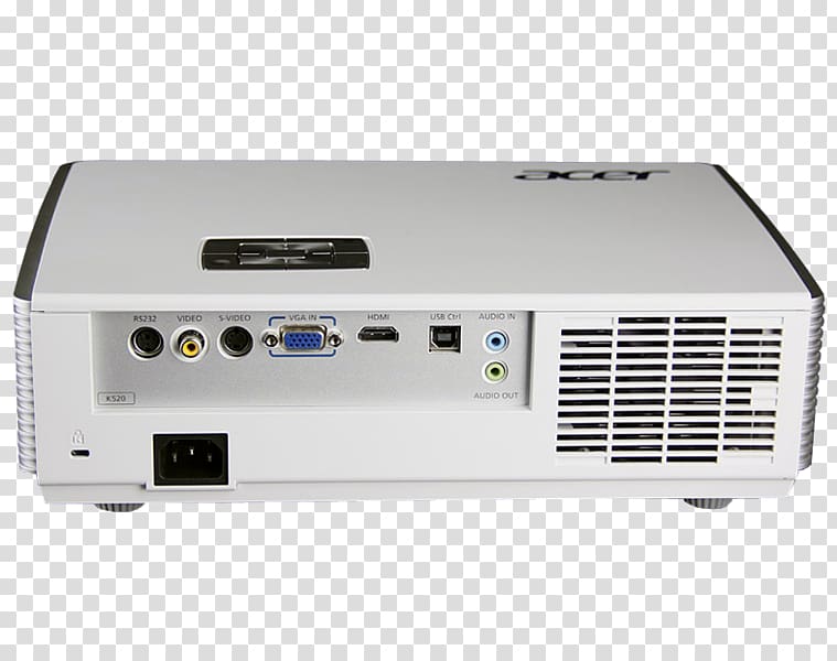 LCD projector Output device Multimedia Projectors, Projector transparent background PNG clipart