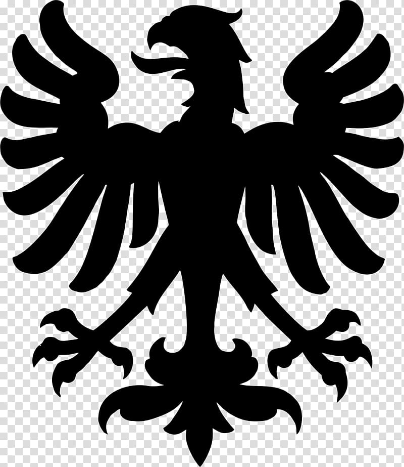 Zurich Eagle Silhouette , animal silhouettes transparent background PNG clipart