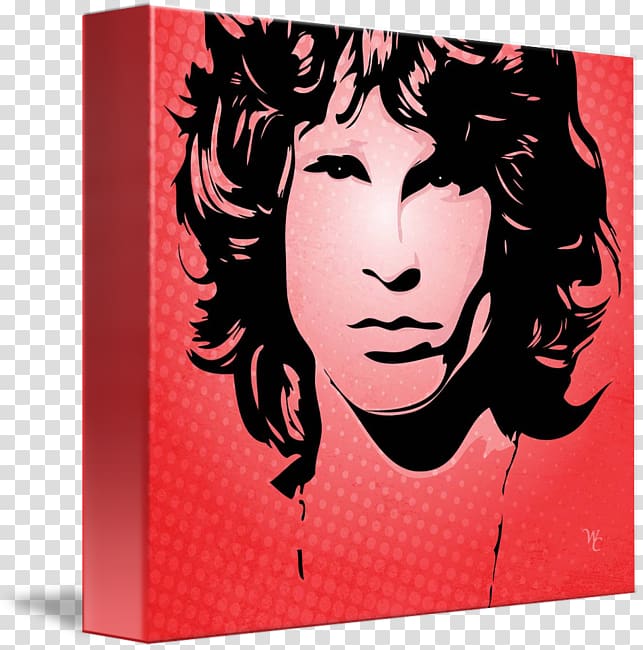 Jim Morrison Poster Painting Art Light My Fire, Jim Morrison transparent background PNG clipart