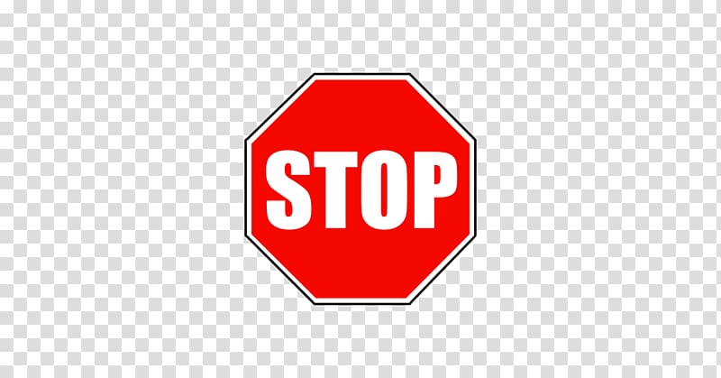 Stop sign Illustration, Sign stop transparent background PNG clipart