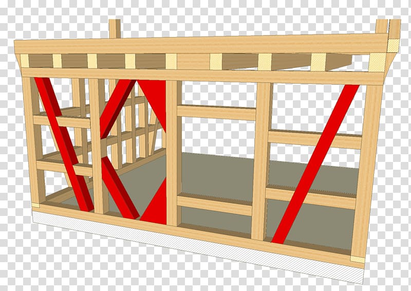 Lumber Casa a graticcio Wall Girder Truss, house transparent background PNG clipart