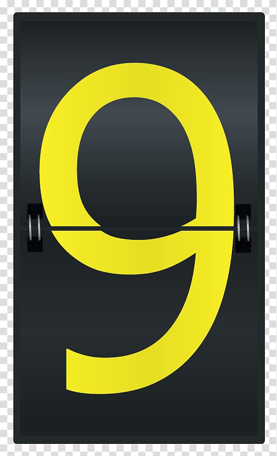 number 9 illustration, Numerical digit Numeral system Decimal Number Symbol, Sports Counter Number Nine transparent background PNG clipart