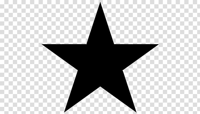 Five-pointed star Barnstar , David bowie transparent background PNG clipart