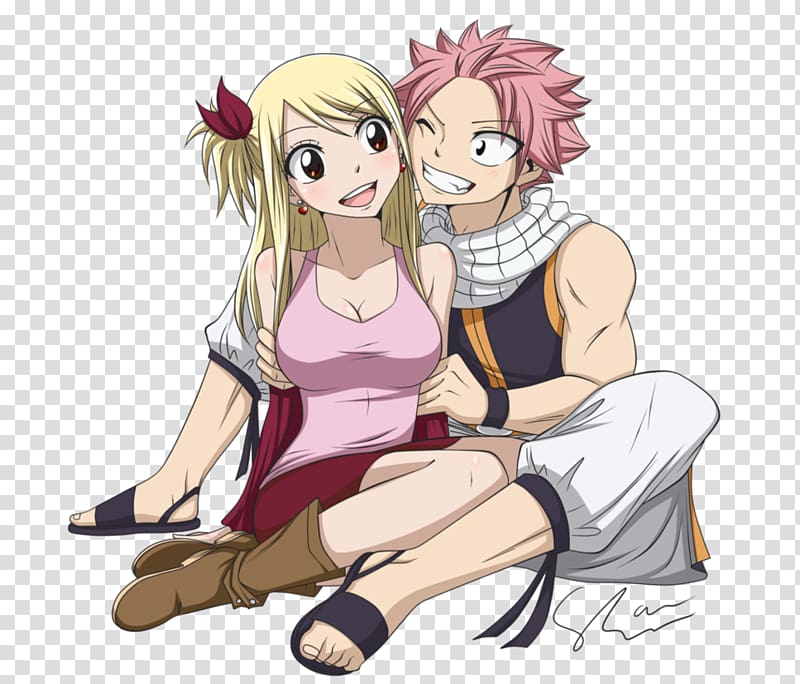 Natsu Dragneel Lucy Heartfilia Fairy Tail YouTube Drawing, princess hug transparent background PNG clipart