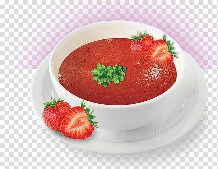 Strawberry Breakfast Thickening agent Soup Glucomannan, nutritious breakfast transparent background PNG clipart