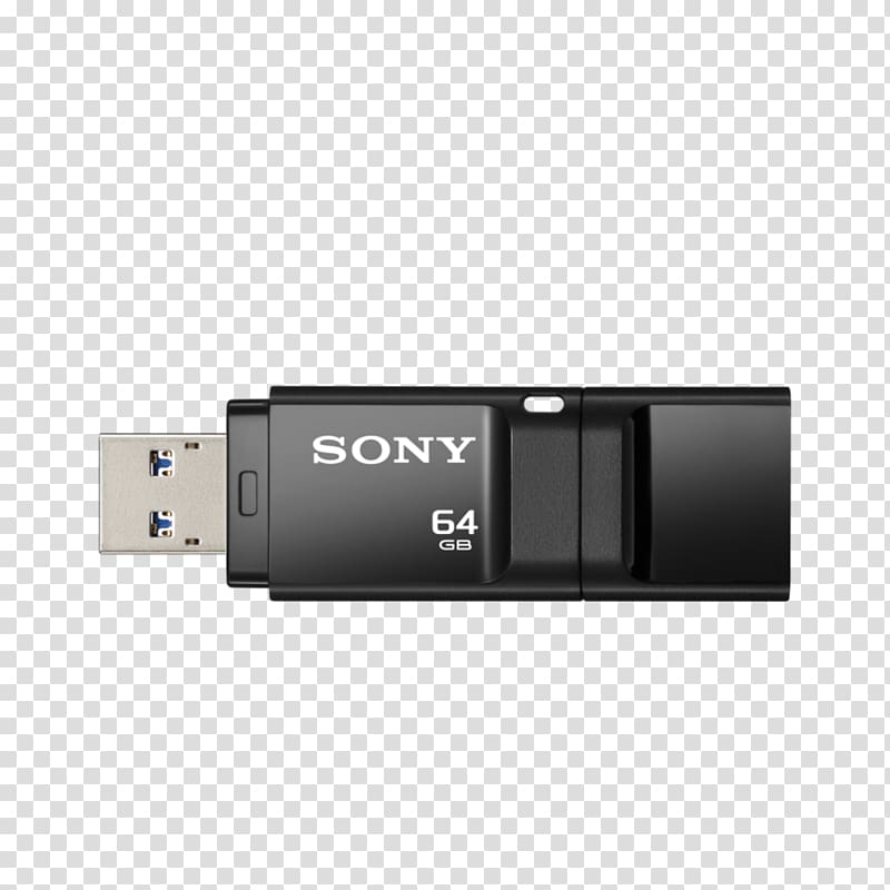 USB Flash Drives Computer data storage USB 3.0 Sony, compact transparent background PNG clipart
