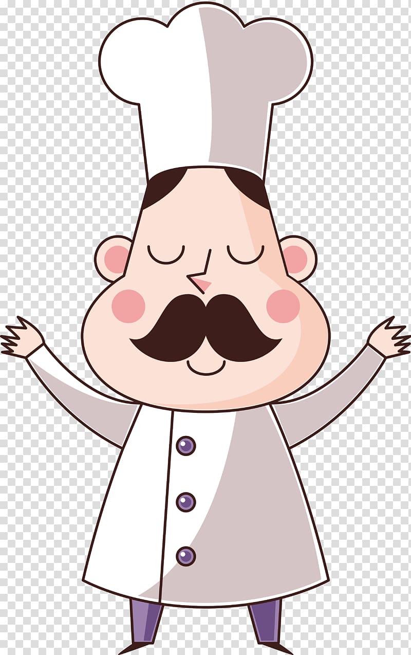 Cartoon Chef Cook, chef transparent background PNG clipart