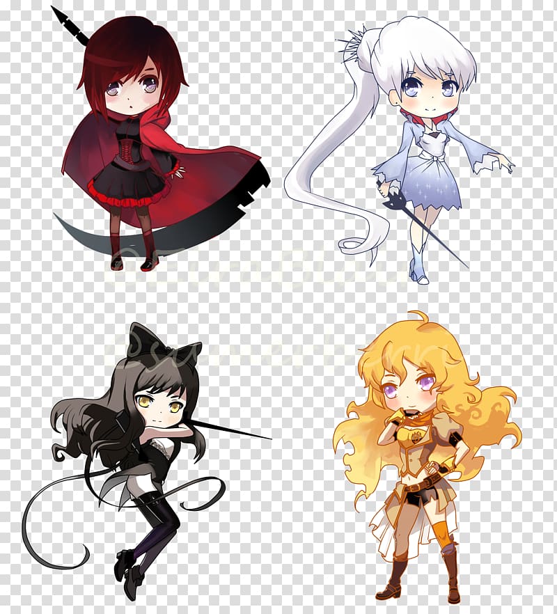 Chibi Drawing Blake Belladonna , membership card upgrade transparent background PNG clipart