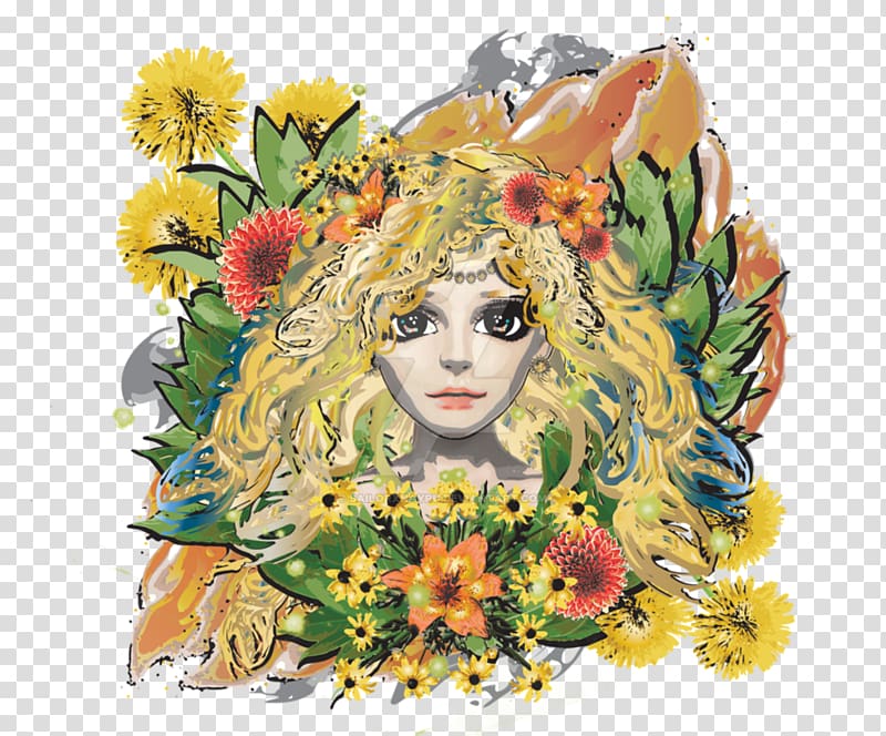 Floral design Cut flowers sunflower m Flower bouquet, pagan fertility goddess transparent background PNG clipart