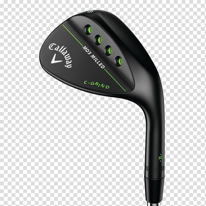 Callaway MD3 Milled Matte Black Wedge Callaway Mack Daddy Wedge Sand wedge Golf Clubs, Golf transparent background PNG clipart