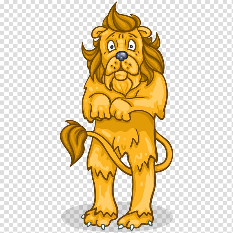 Cowardly Lion The Wizard Industriales , Scared Lion transparent background PNG clipart