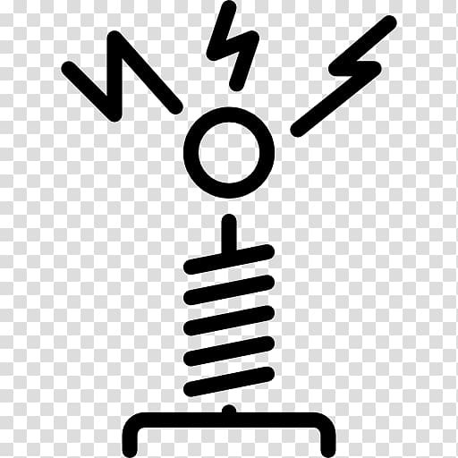 Tesla coil Computer Icons Electromagnetic coil, tesla transparent background PNG clipart