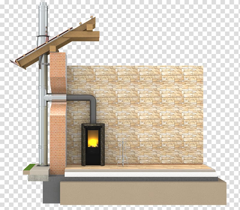 Free University of Berlin Chimney Luft-Abgas-System Fireplace Pellet stove, chimney transparent background PNG clipart