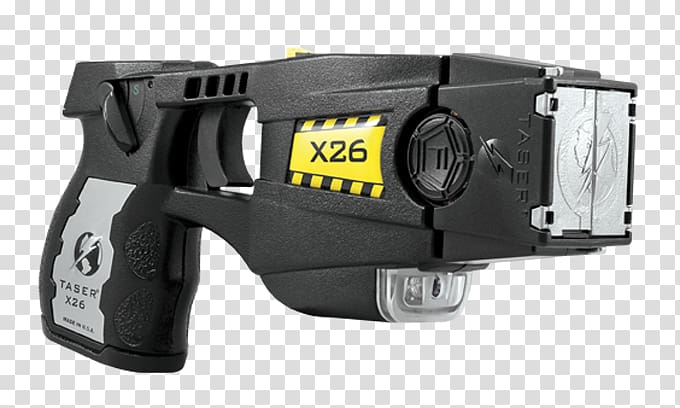 Electroshock weapon Police officer Taser Axon, admit it jail transparent background PNG clipart