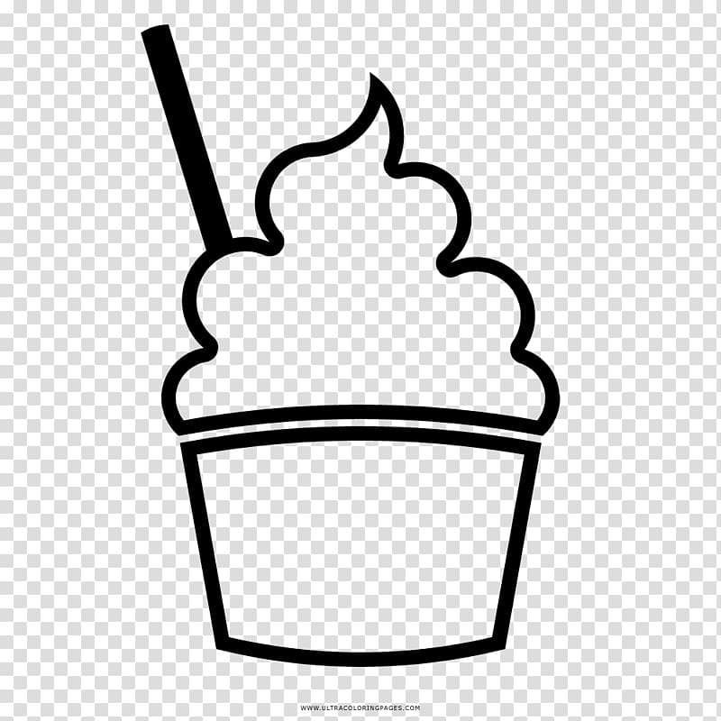 Ice cream Sundae Drawing Cup Milkshake, sundae transparent background PNG clipart
