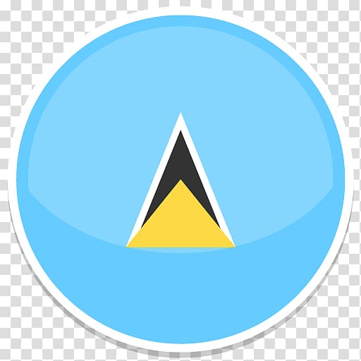 triangle area symbol brand, Saint lucia transparent background PNG clipart