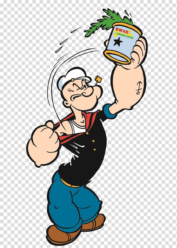 Popeye Olive Oyl J. Wellington Wimpy Bluto Poopdeck Pappy, popeye transparent background PNG clipart