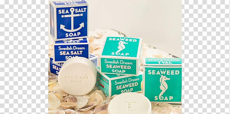 Dairy Products kalastyle Seife, Schwedischer Traum Seife mit Salz (9,19/100g) Sea aster Flavor, seaweed cosmetics transparent background PNG clipart