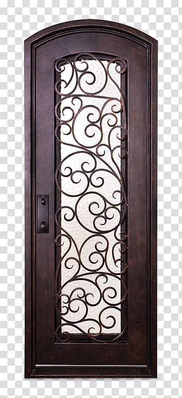 Wrought iron Door Acadian Iron Works Usi Metalice, Iron door transparent background PNG clipart