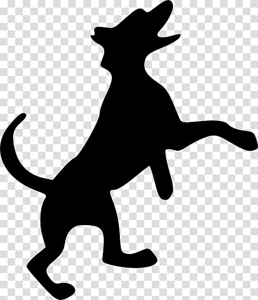 Labrador Retriever Pointer Silhouette , Dog Dancing transparent background PNG clipart