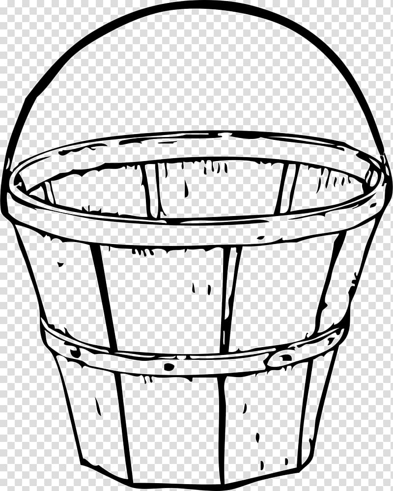 Apple Pencil Easter basket Drawing , bucket transparent background PNG clipart