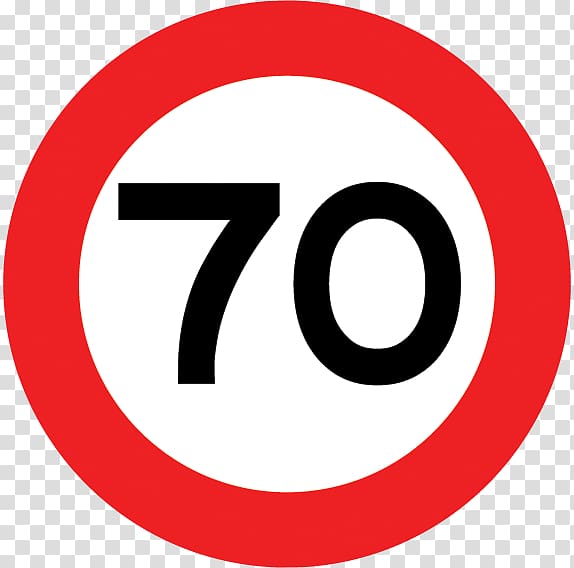 Traffic sign Speed limit Warning sign, road transparent background PNG clipart