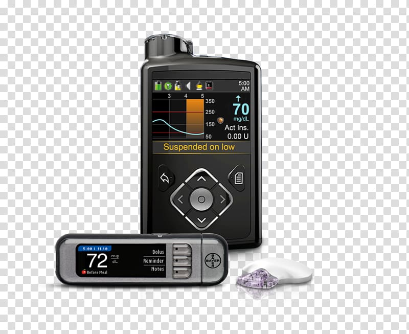 Minimed Paradigm Insulin pump Medtronic Blood glucose monitoring Continuous glucose monitor, insulin transparent background PNG clipart