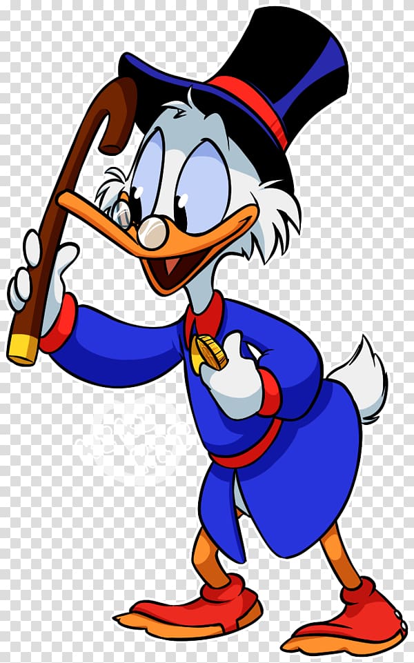 Scrooge McDuck Cartoon Drawing , Scrooge Mcduck transparent background PNG clipart