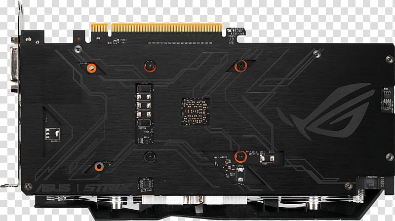 Graphics Cards & Video Adapters NVIDIA GeForce GTX 1050 Ti ASUS, Computer transparent background PNG clipart