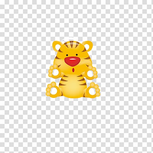 Baby Tigers Tigger Cartoon , Tiger Toys transparent background PNG clipart