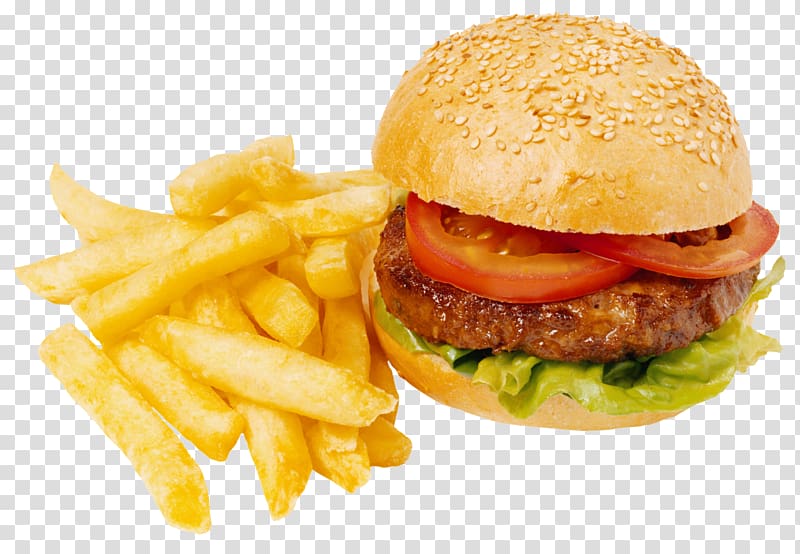 Hamburger French fries KFC German cuisine Hanger steak, blog transparent background PNG clipart