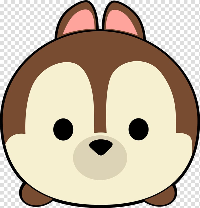 brown animal , Disney Tsum Tsum Emoticon Cartoon , clip transparent background PNG clipart