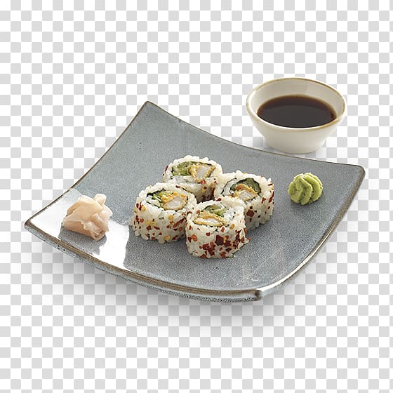 California roll Sushi Japanese Cuisine Asian cuisine Makizushi, sushi transparent background PNG clipart