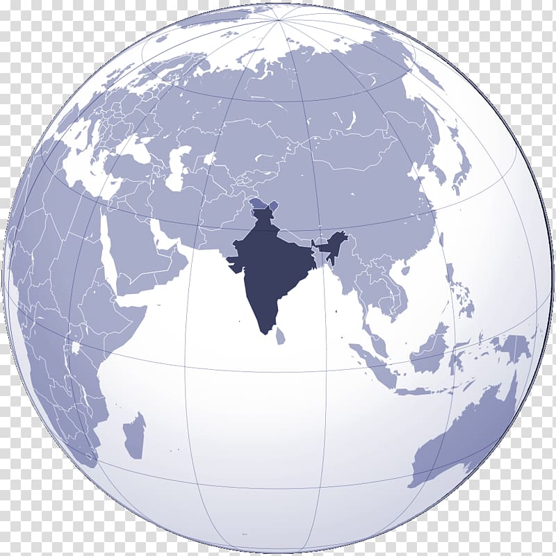 India Globe Map projection United States Orthographic projection, hotels chin transparent background PNG clipart