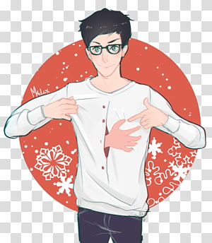 T-shirt Glasses Thumb Character, T-shirt transparent background PNG clipart thumbnail