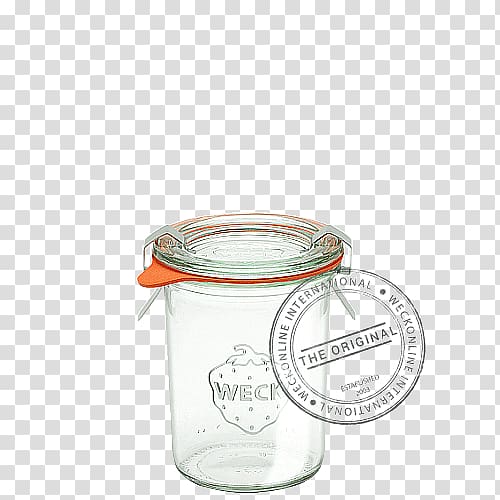 Weck jar Glass Lid Food preservation, jar transparent background PNG clipart